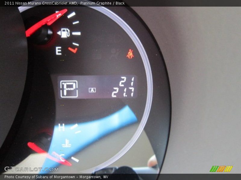 Platinum Graphite / Black 2011 Nissan Murano CrossCabriolet AWD