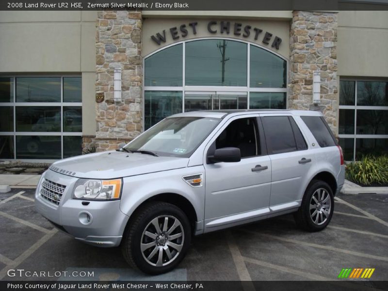 Zermatt Silver Metallic / Ebony Black 2008 Land Rover LR2 HSE