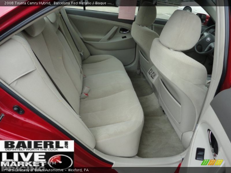 Barcelona Red Metallic / Bisque 2008 Toyota Camry Hybrid