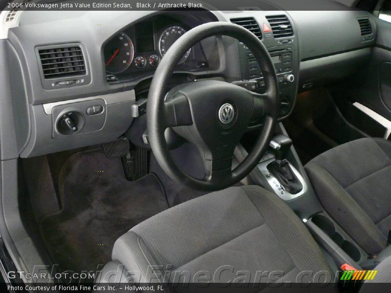 Black / Anthracite Black 2006 Volkswagen Jetta Value Edition Sedan
