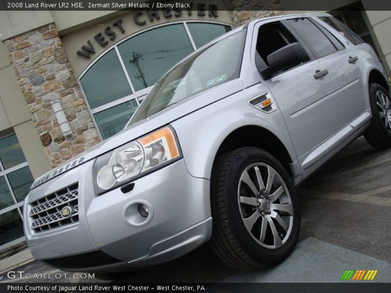 Zermatt Silver Metallic / Ebony Black 2008 Land Rover LR2 HSE