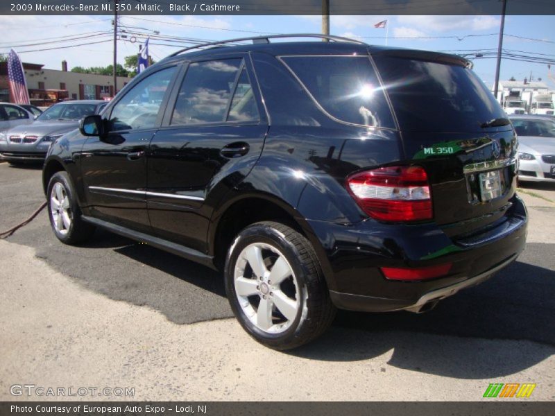 Black / Cashmere 2009 Mercedes-Benz ML 350 4Matic