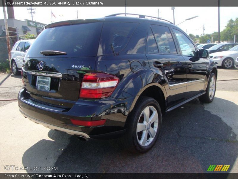 Black / Cashmere 2009 Mercedes-Benz ML 350 4Matic