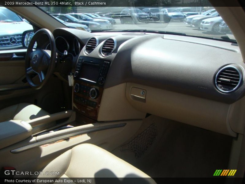 Black / Cashmere 2009 Mercedes-Benz ML 350 4Matic