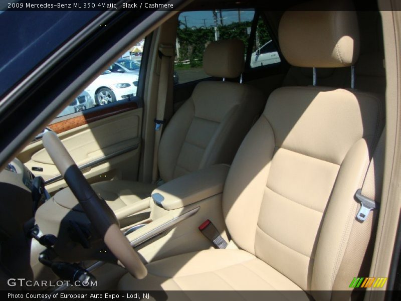 Black / Cashmere 2009 Mercedes-Benz ML 350 4Matic