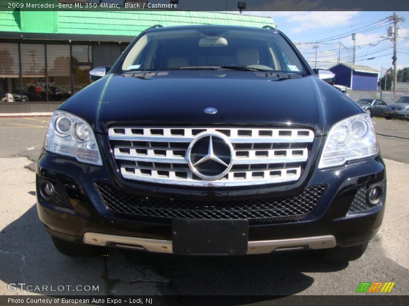 Black / Cashmere 2009 Mercedes-Benz ML 350 4Matic