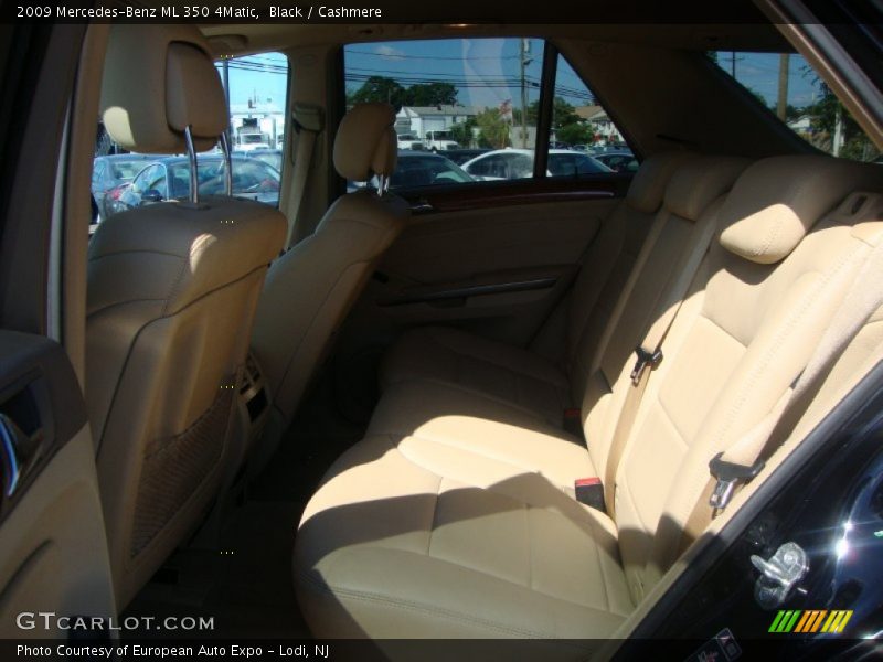 Black / Cashmere 2009 Mercedes-Benz ML 350 4Matic
