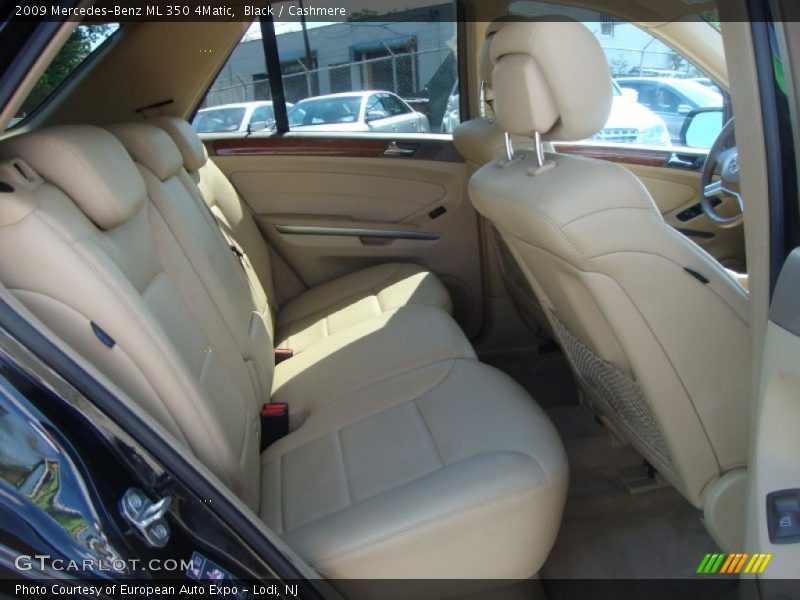 Black / Cashmere 2009 Mercedes-Benz ML 350 4Matic