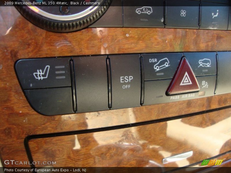 Black / Cashmere 2009 Mercedes-Benz ML 350 4Matic