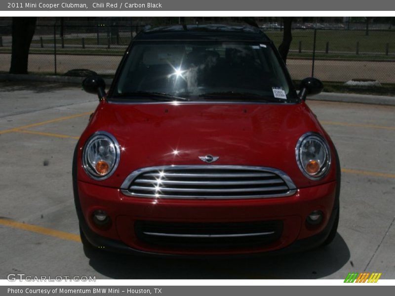 Chili Red / Carbon Black 2011 Mini Cooper Clubman