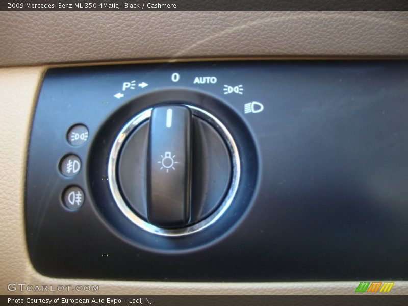 Black / Cashmere 2009 Mercedes-Benz ML 350 4Matic
