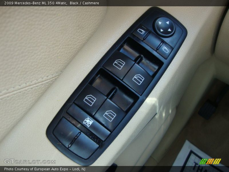 Black / Cashmere 2009 Mercedes-Benz ML 350 4Matic