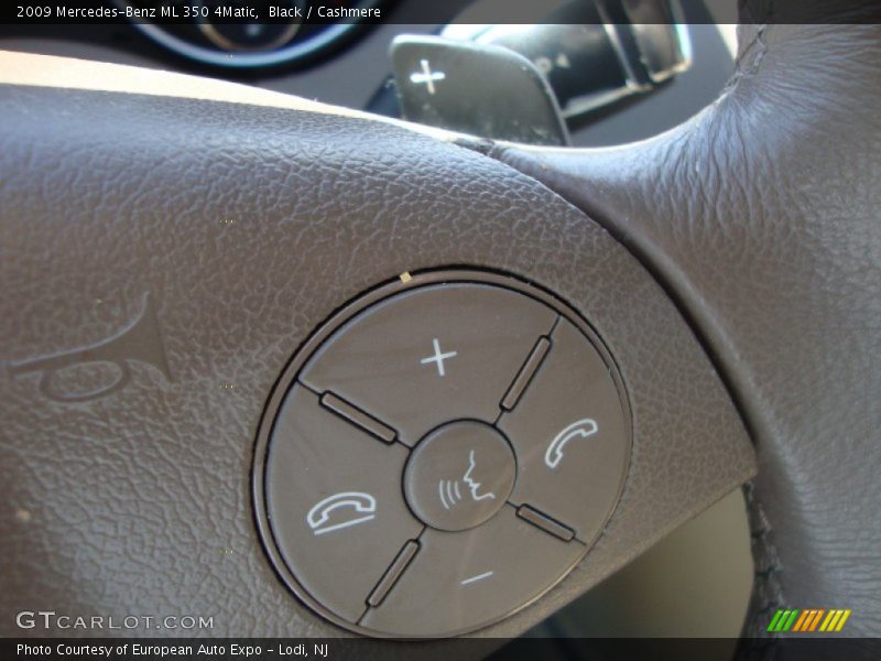 Black / Cashmere 2009 Mercedes-Benz ML 350 4Matic