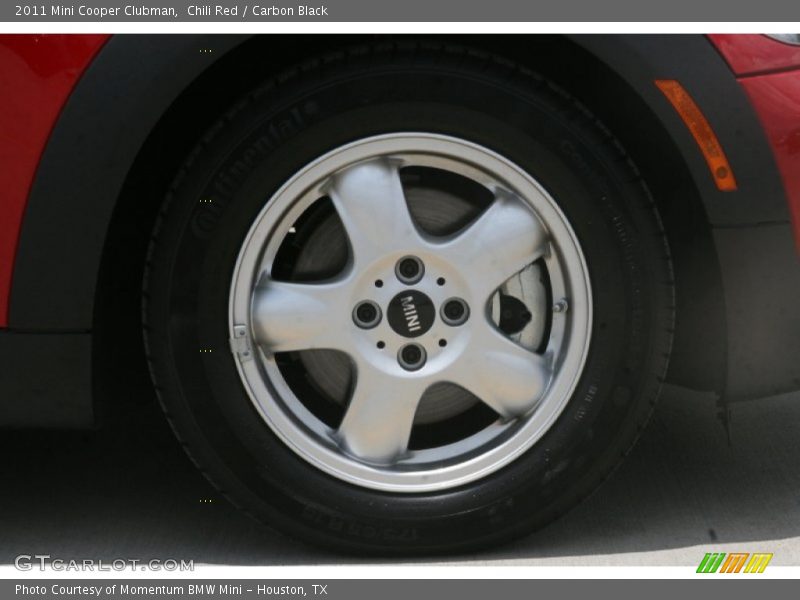 Chili Red / Carbon Black 2011 Mini Cooper Clubman
