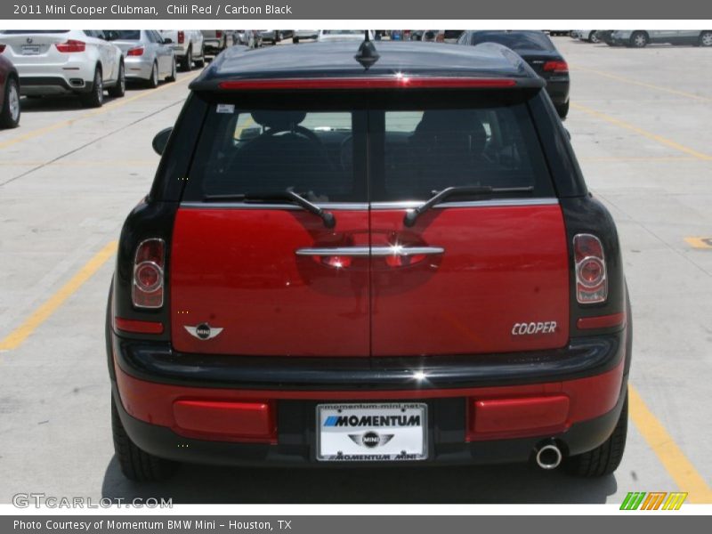 Chili Red / Carbon Black 2011 Mini Cooper Clubman