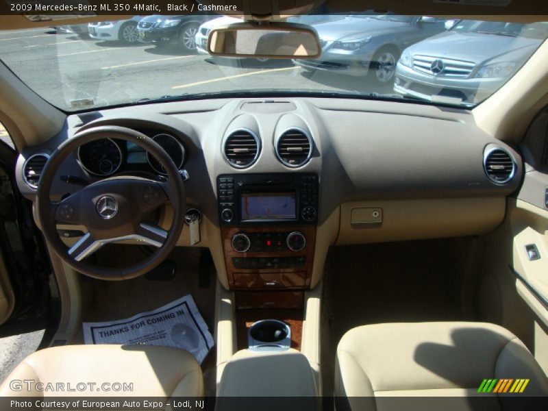Black / Cashmere 2009 Mercedes-Benz ML 350 4Matic