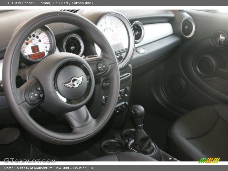 Chili Red / Carbon Black 2011 Mini Cooper Clubman