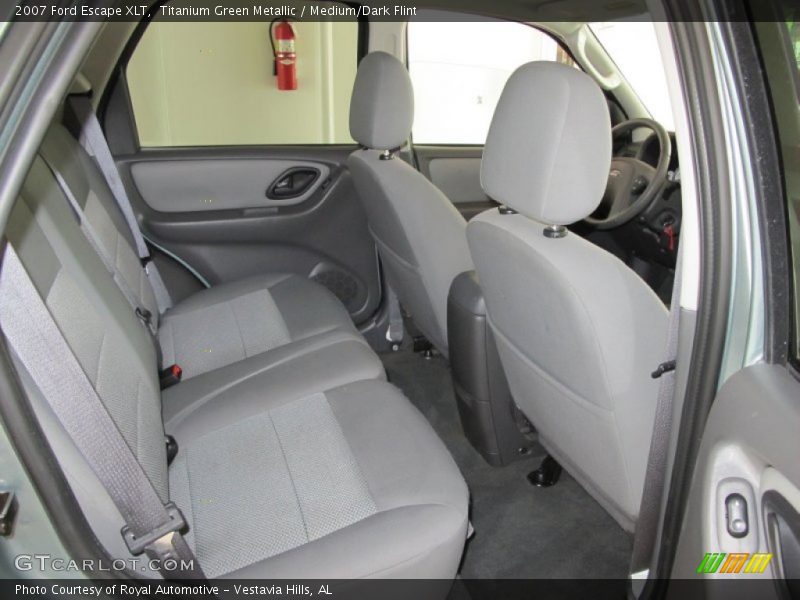 Titanium Green Metallic / Medium/Dark Flint 2007 Ford Escape XLT
