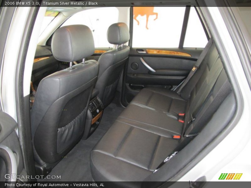 Titanium Silver Metallic / Black 2006 BMW X5 3.0i
