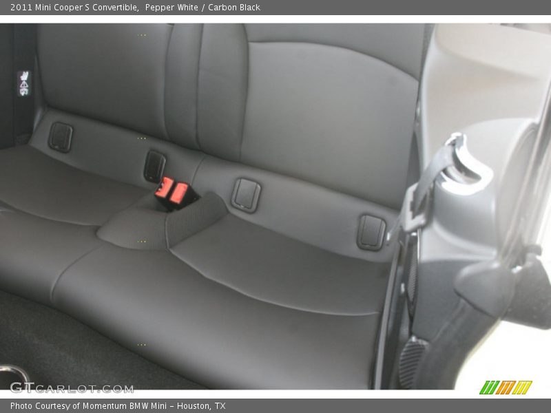 Pepper White / Carbon Black 2011 Mini Cooper S Convertible