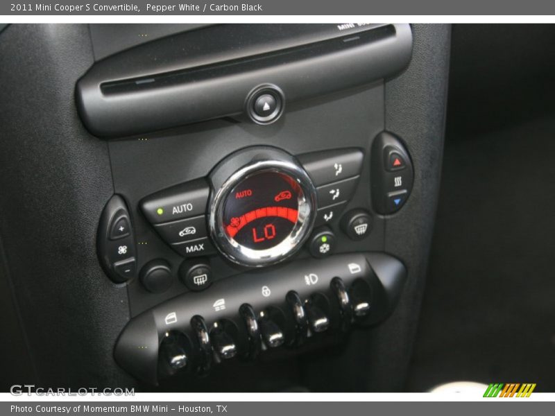 Pepper White / Carbon Black 2011 Mini Cooper S Convertible