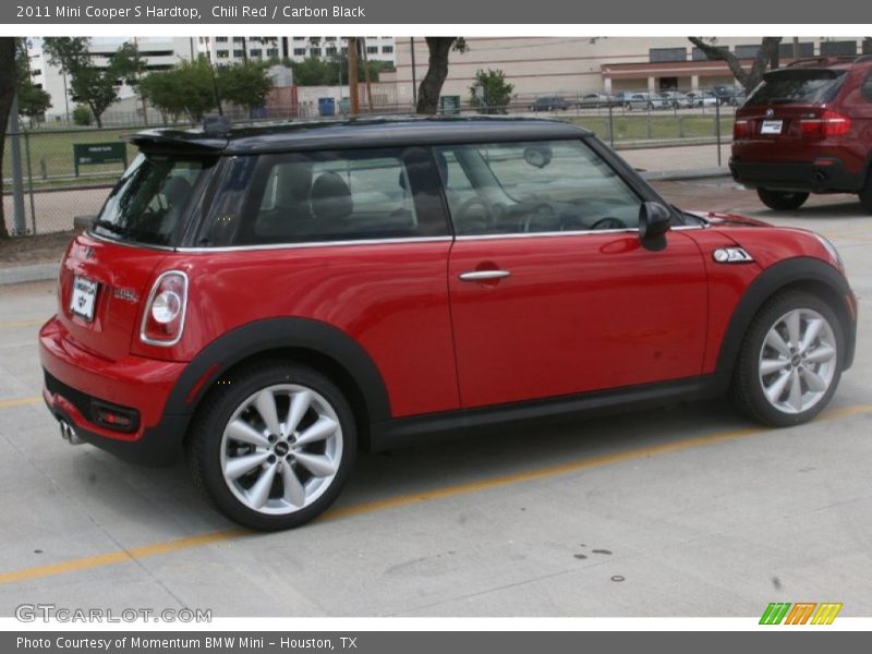 Chili Red / Carbon Black 2011 Mini Cooper S Hardtop