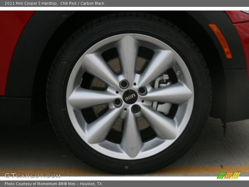 Chili Red / Carbon Black 2011 Mini Cooper S Hardtop