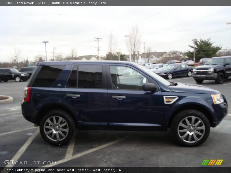 Baltic Blue Metallic / Ebony Black 2008 Land Rover LR2 HSE