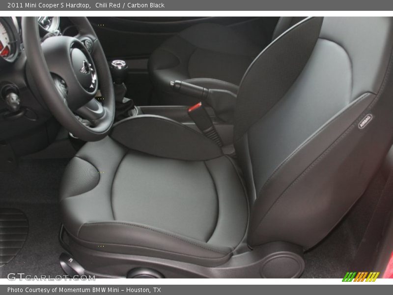 Chili Red / Carbon Black 2011 Mini Cooper S Hardtop