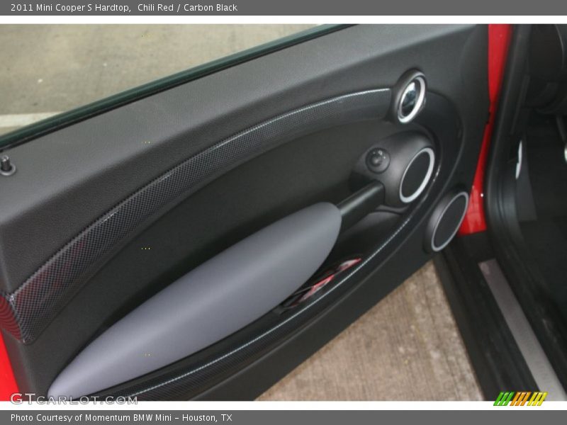 Chili Red / Carbon Black 2011 Mini Cooper S Hardtop