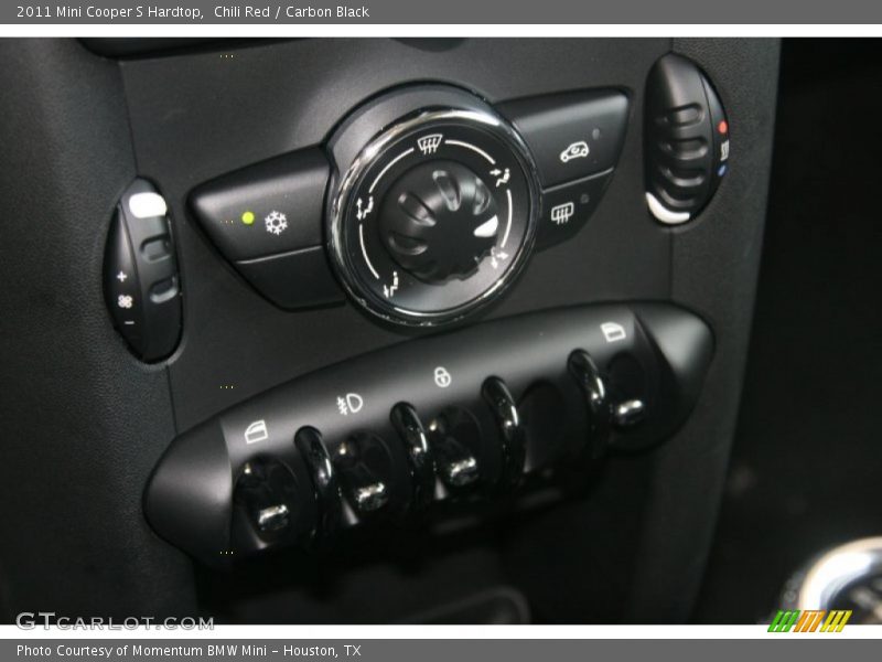 Chili Red / Carbon Black 2011 Mini Cooper S Hardtop