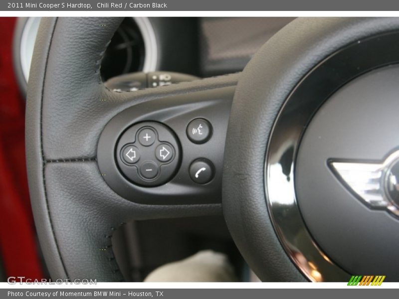 Chili Red / Carbon Black 2011 Mini Cooper S Hardtop
