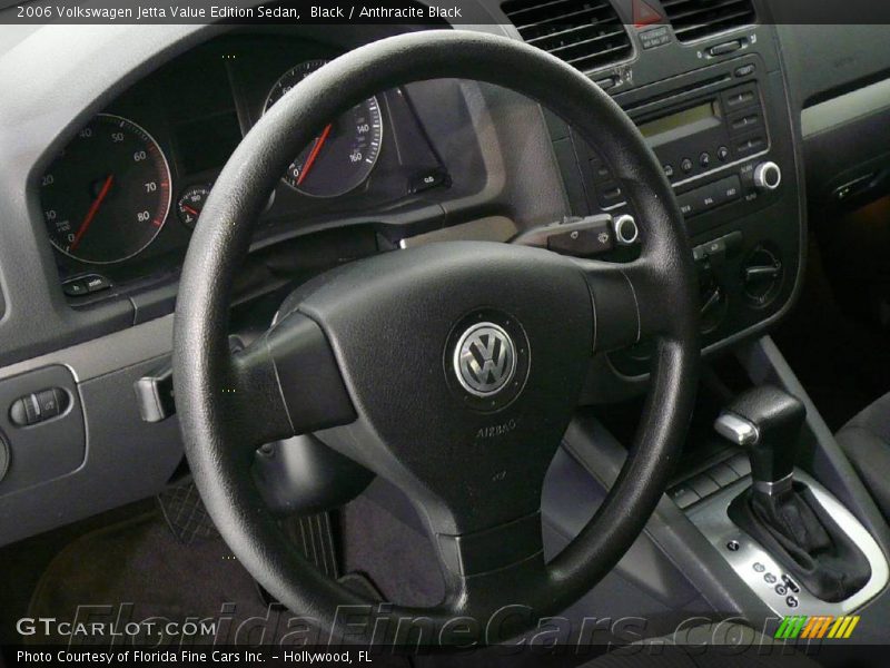 Black / Anthracite Black 2006 Volkswagen Jetta Value Edition Sedan