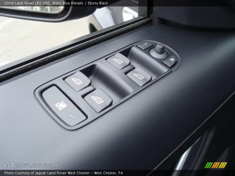 Baltic Blue Metallic / Ebony Black 2008 Land Rover LR2 HSE