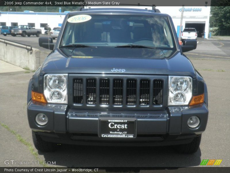 Steel Blue Metallic / Medium Slate Gray 2006 Jeep Commander 4x4