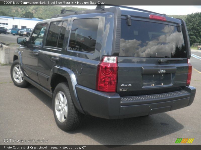 Steel Blue Metallic / Medium Slate Gray 2006 Jeep Commander 4x4