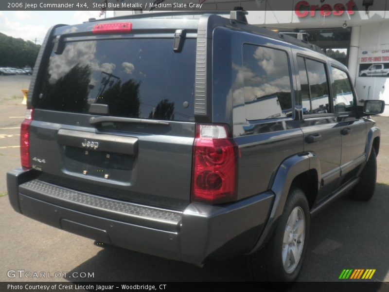 Steel Blue Metallic / Medium Slate Gray 2006 Jeep Commander 4x4