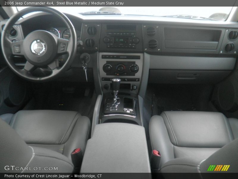 Steel Blue Metallic / Medium Slate Gray 2006 Jeep Commander 4x4