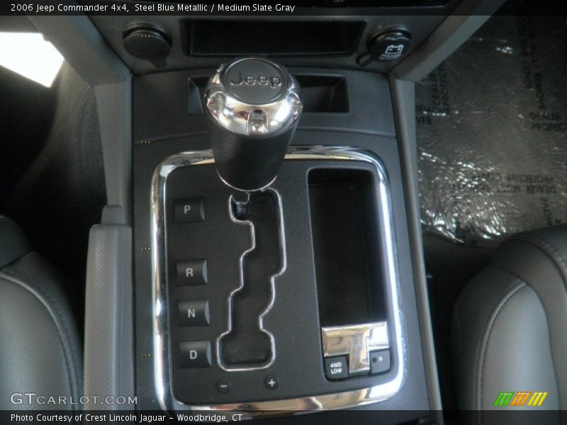 Steel Blue Metallic / Medium Slate Gray 2006 Jeep Commander 4x4