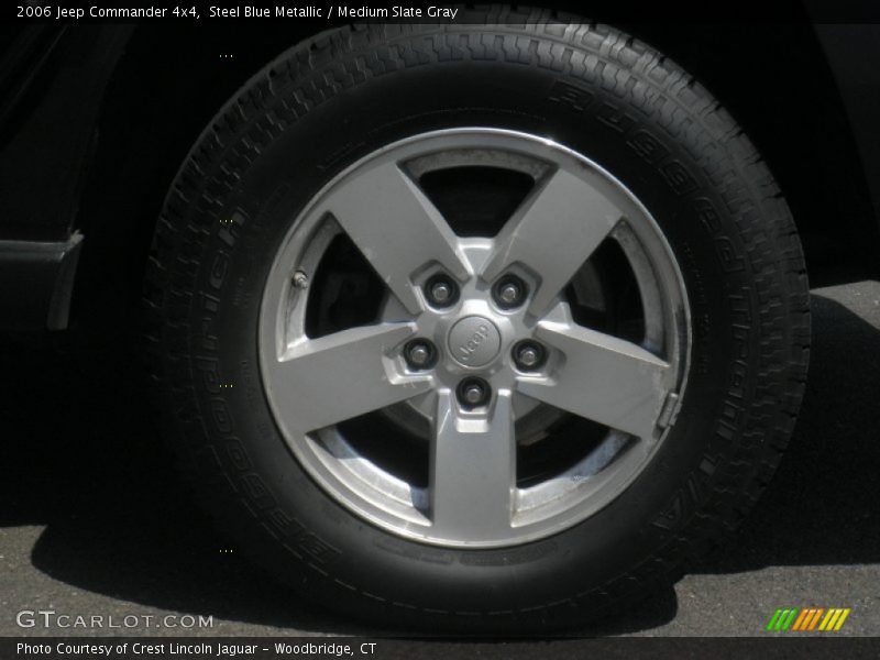 Steel Blue Metallic / Medium Slate Gray 2006 Jeep Commander 4x4