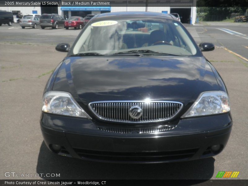 Black / Medium Parchment 2005 Mercury Sable LS Sedan