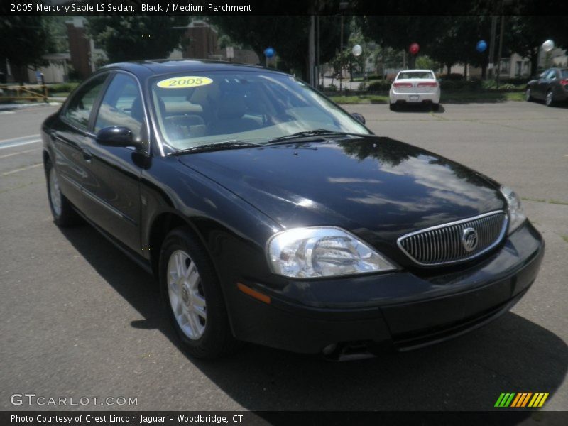 Black / Medium Parchment 2005 Mercury Sable LS Sedan