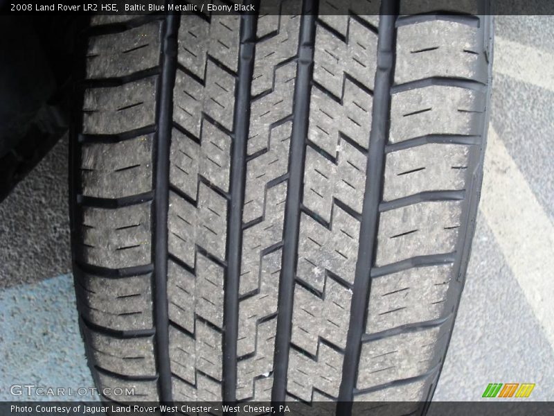 Baltic Blue Metallic / Ebony Black 2008 Land Rover LR2 HSE