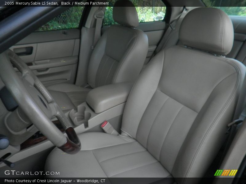 Black / Medium Parchment 2005 Mercury Sable LS Sedan