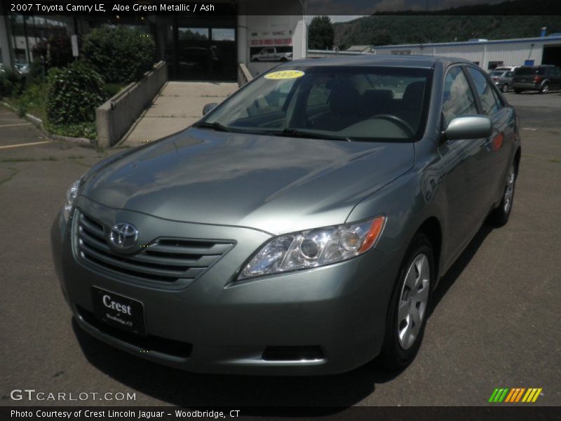 Aloe Green Metallic / Ash 2007 Toyota Camry LE