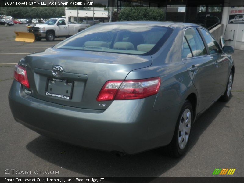 Aloe Green Metallic / Ash 2007 Toyota Camry LE