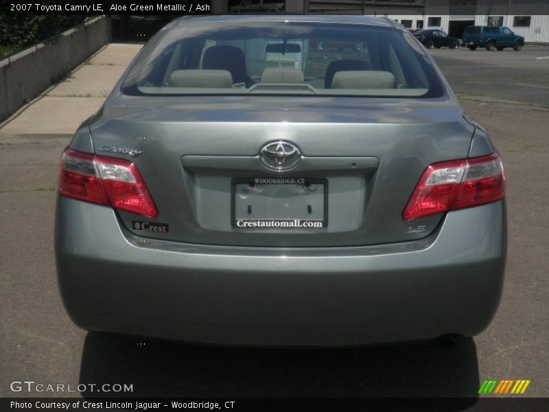Aloe Green Metallic / Ash 2007 Toyota Camry LE