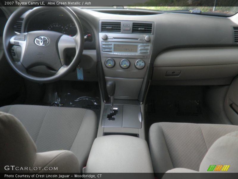 Aloe Green Metallic / Ash 2007 Toyota Camry LE