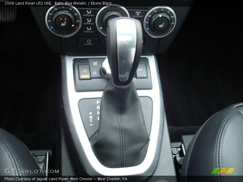 Baltic Blue Metallic / Ebony Black 2008 Land Rover LR2 HSE