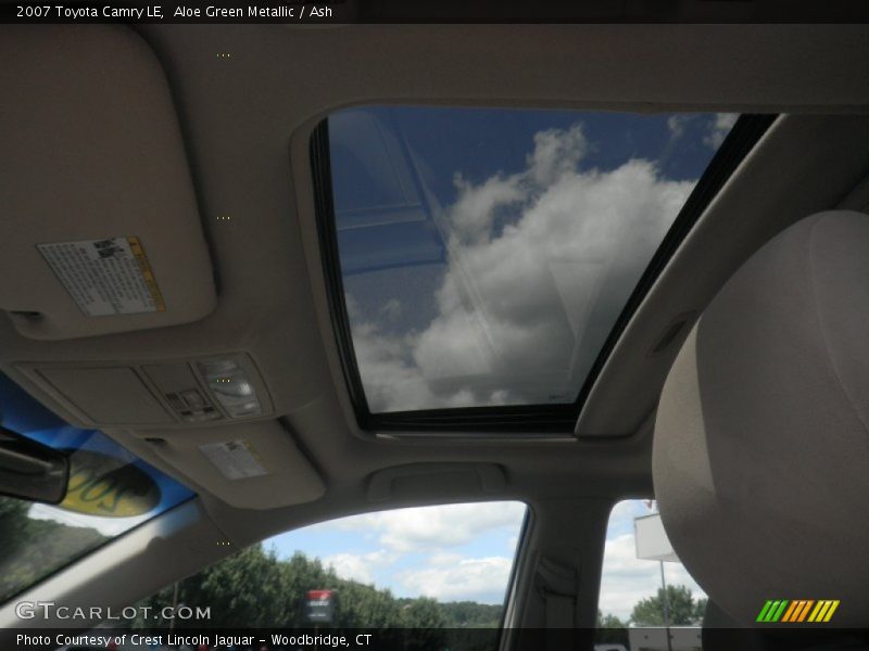 Aloe Green Metallic / Ash 2007 Toyota Camry LE